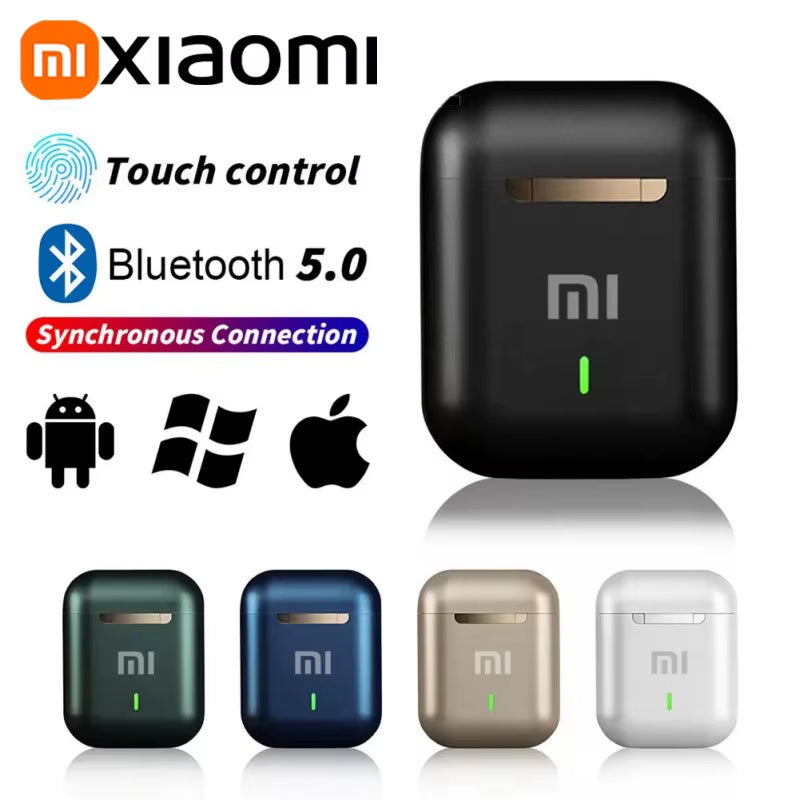 Xiaomi J18 Headset Wireless Earphones Bluetooth Headphones True Stereo Sport Game TWS Earbuds in Ear with Mic Touch NEW for IOS
